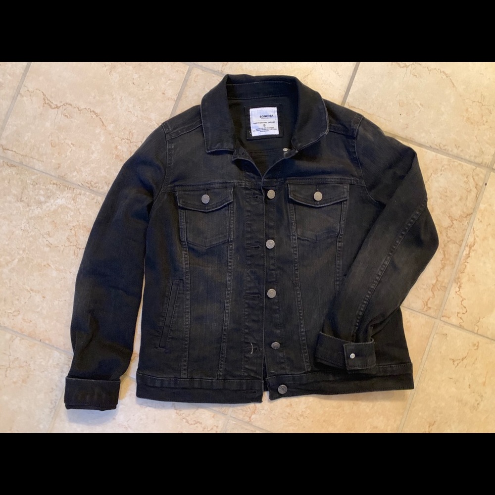 Black Jean Jacket